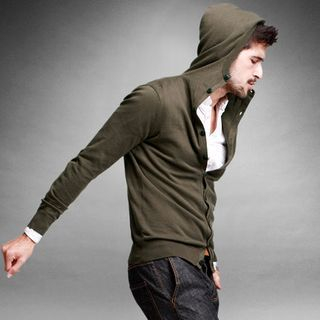 Quincy King Hooded Cardigan