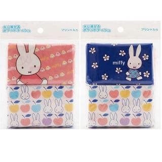 DAIREI - Miffy Mini Pocket Tissue 4 pcs