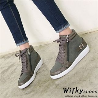 Wifky Contrast-Trim Sneakers