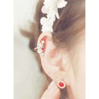 kitsch island Rhinestone Earcuff