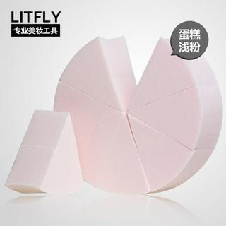 Litfly Makeup Sponge (Pink) 8 pcs