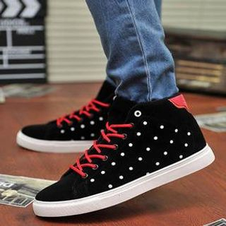 Shoelock Dotted Casual Shoes
