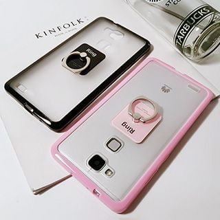 Casei Colour Ring Silicone Mobile Case - Huawai P8 / Mate 7