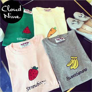 Cloud Nine Fruit Print T-Shirt