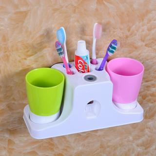 Yulu Creative Couple Toothbrush Holder Tumbler Set