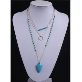 Seirios Jeweled Beaded Multi-Strand Necklace
