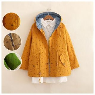 Waypoints Hooded Patterned Jacket
