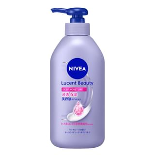 Nivea Japan - Lucent Beauty Serum Body Milk Deep Moisture - 350G