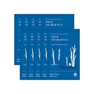 ROUND LAB - Birch Juice Moisturizing Double Gel Mask Set 23ml x 10 sheets