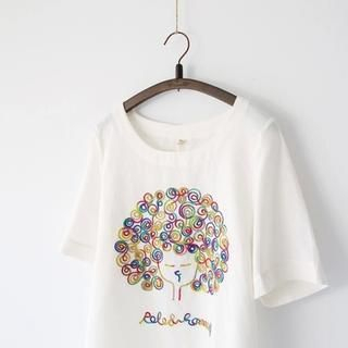 Bonbon Short-Sleeve Print T-Shirt