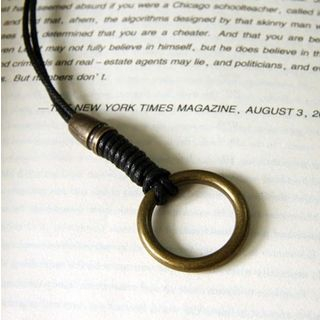 Zeno Circle Necklace