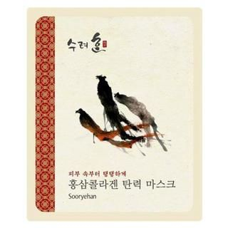 Sooryehan Red Ginseng Collagen Mask (1 Sheet) 26g