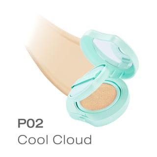 Cute Press - Hybrid Brightening Cushion Spf 50 Pa++++ P02 Cool Cloud
