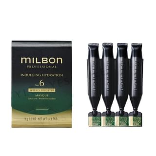 Milbon - Global Indulging Hydartion Professional Weekly Booster No.6 Masque 9G X 4