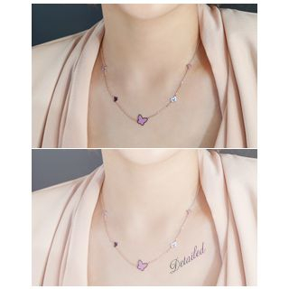 Miss21 Korea Butterfly-Pendant Necklace