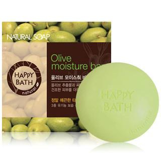 HAPPY BATH Olive Moisture Bar  4pcs