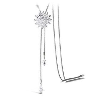 T400 Jewelers Rhinestone Flower Necklace