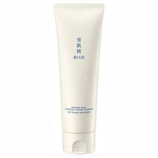 Kose - Sekkisei Blue Charcoal Scrub Cleanser 125g