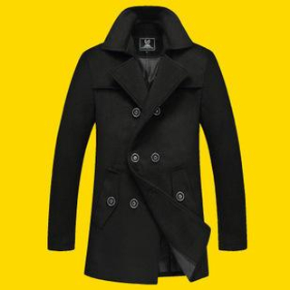 JIBOVILLE Double-Breasted Coat