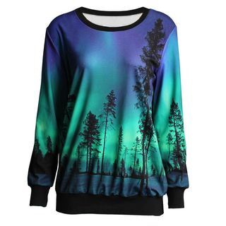 Omifa Printed Pullover As Figure Shown - One Size
