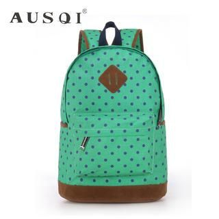 Ausqi Dotted Canvas Backpack