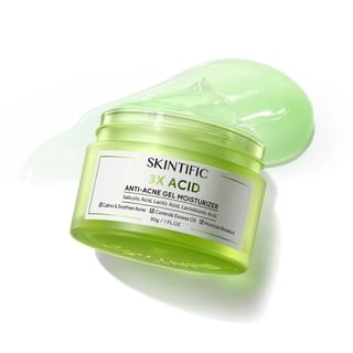 Skintific - 3X Acid Anti-Acne Gel Moisturizer 30g