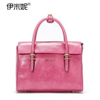 Emini House Genuine Leather Satchel