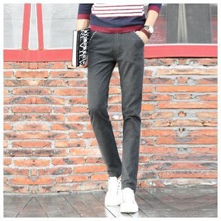 Leewiart Slim-Fit Elastic Pants