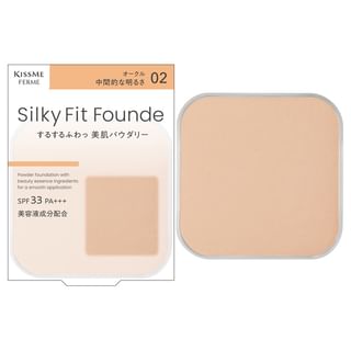 ISEHAN - Kiss Me Ferme Foundation SPF 33 PA+++ 02 Ocher Refill