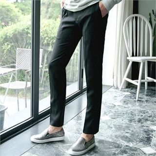 STYLEMAN Elastic-Waist Dress Pants