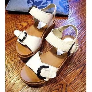 Chryse Strap Wedge Sandals