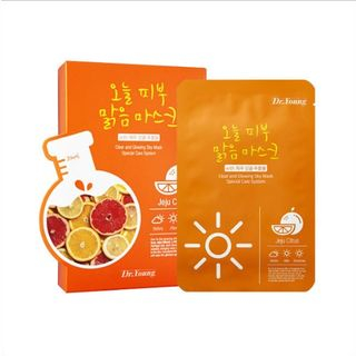 Dr. Young Clear and Glowing Sky Mask Set 15pcs 15sheets