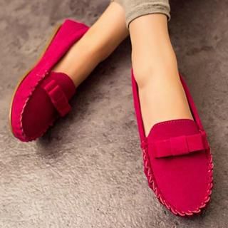 Monde Bow Accent Loafers