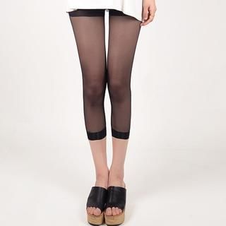 Fitight Cropped Sheer Leggings