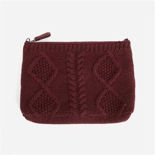 LIPHOP Knitted Clutch with Shoulder Strap