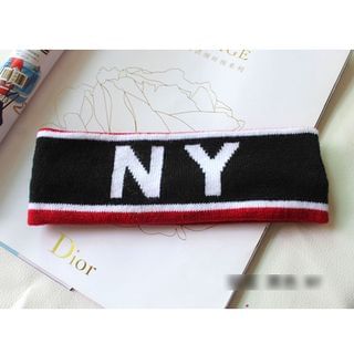 EMMA Letter Knit Head Band