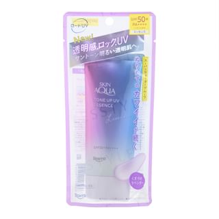 Rohto Mentholatum - Skin Aqua Tone Up Uv Essence Lavender Spf 50+ Pa++++ 70G