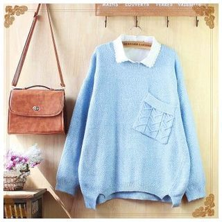 Kirito Pocket-detail Sweater
