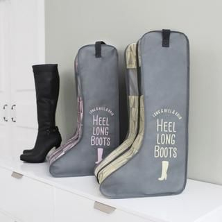 iswas Patterned Heel Long Boot Organizer