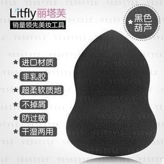 Litfly Foundation Sponge (Lightbulb) (Black) 1 pc