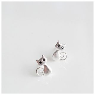 Kulala Cat Stud Earrings