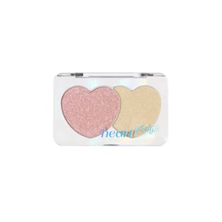 Etude - Heart Pop Duo Blusher - 3 Colors #03 Envy Flashy
