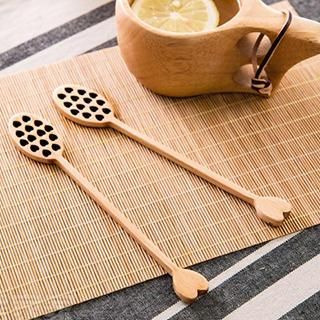 Home Simply Heart Pattern Stirring Spoon