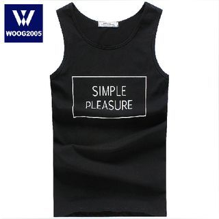 WOOG Lettering Tank Top