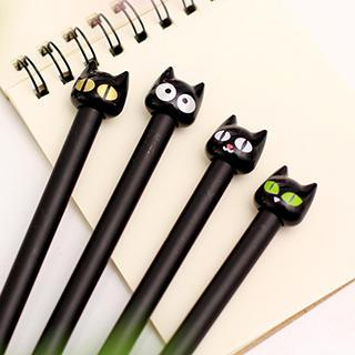 MissYou Cat Head Pen Black - One Size