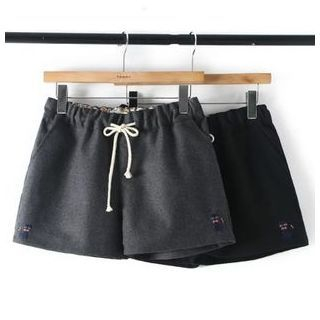 TOJI Embroidered Shorts