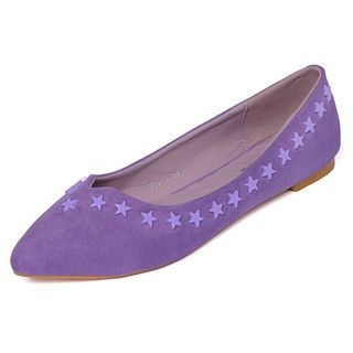 yeswalker Star Studded Pointy Flats