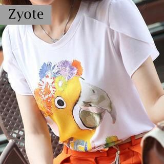 Zyote Short-Sleeve Print T-Shirt