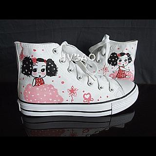"Starry-Eyed" High-Top Sneakers
