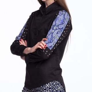 ISOL Printed Blouse